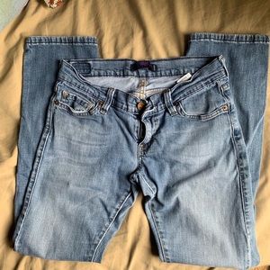 Levi 504 tilted Bootcut jeans
